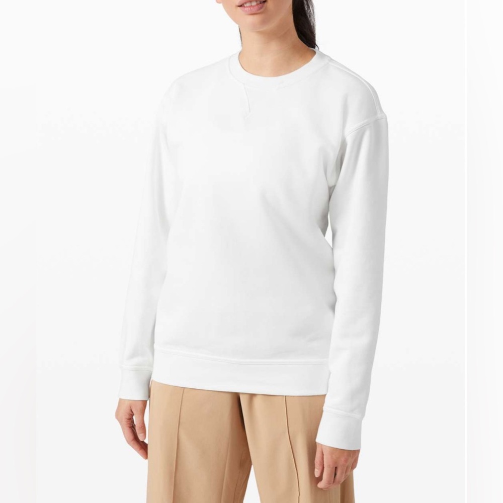 LULULEMON All Yours Crew *French Terry